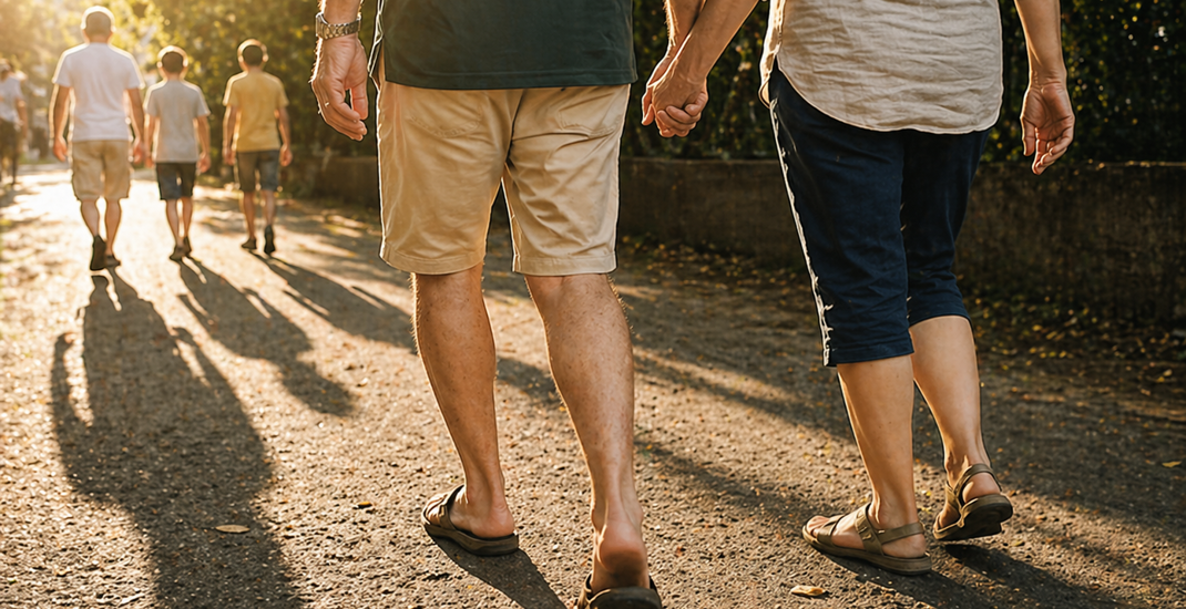 People walking