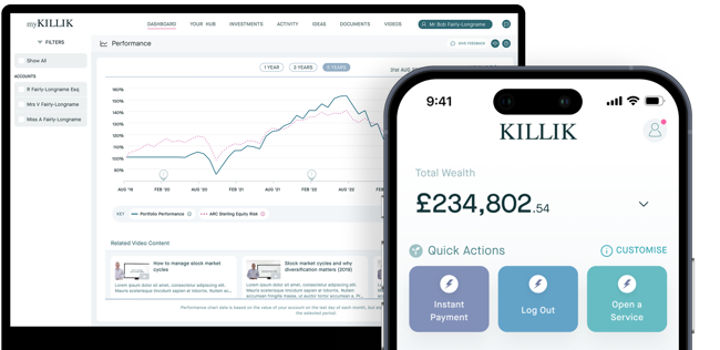 Killik app block