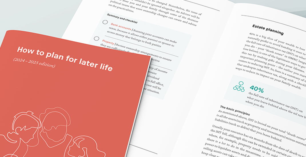 How To Plan For Later Life Guide | Killik & Co